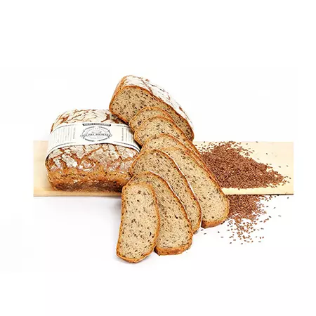 Wiejski Bochenek Chleb żytniego z siemieniem